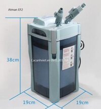 Máy lọc ngoài Atman  EF2