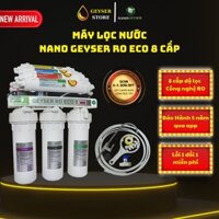 Máy lọc nước 8 cấp Nano Geyser RO ECO 8 cấp - Hàng chính hãng - Giúp lọc sạch mọi nguồn nước Bảo Hành 5 năm