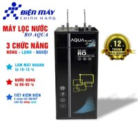 Máy lọc nước AQua Plus Gold 3 chức năng NÓNG LẠNH NGUỘI Model 2 vòi 9 cấp lọc Chính Hãng BH 12 tháng