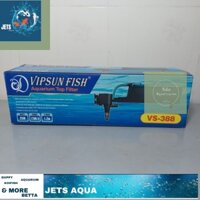 Máy Lọc Nước Cho Hồ Cá Có Hộp Lọc VS388 - Tặng Kèm Bông Lọc