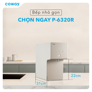 Máy lọc nước Coway Cinnamon P-6320R