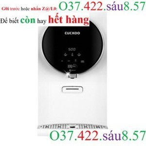 Máy lọc nước Cuckoo CP-IN501HM