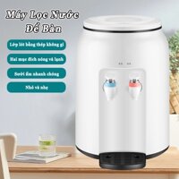 Máy lọc nước để bàn Bình để nước mini Cây nước nóng lạnh bình âm Bình thủy điện nhiệt độ sưởi ấm nhanh