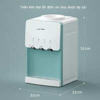 Máy lọc nước để bàn Oaks máy làm lạnh và sưởi ấm hộ gia đình nhỏ văn phòng khóa trẻ em trên cùng má