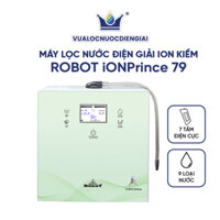 Máy Lọc Nước Điện Giải Ion Kiềm ROBOT IonPrince 79 - Hàng Chính Hãng - Xanh bạc hà