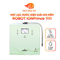 Máy Lọc Nước Điện Giải Ion Kiềm ROBOT IonPrince 1111 - Hàng Chính Hãng - Xanh bạc hà