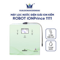 Máy Lọc Nước Điện Giải Ion Kiềm ROBOT IonPrince 1111 - Hàng Chính Hãng - Xanh bạc hà