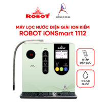 Máy Lọc Nước Điện Giải Ion Kiềm ROBOT Nóng Thông Minh IonSmart 1112 - Tạo 12 Loại Nước - Hàng Chính Hãng - Màu Xanh Bạc Hà
