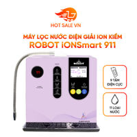 Máy Lọc Nước Điện Giải Ion Kiềm ROBOT IonSmart 911 Nóng Thông Minh - Hàng Chính Hãng - Tím