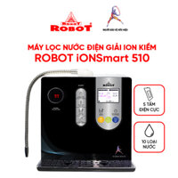 Máy Lọc Nước Điện Giải Nóng Thông Minh ROBOT IonSmart 510 Chức Năng Nóng Thông Minh- Tạo Ra 10 Loại Nước - Hàng Chính Hãng - Màu Đen