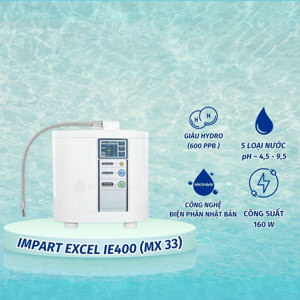 Máy lọc nước điện giải tạo ion kiềm Impart Excel-EX (MX-33)