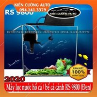 Máy lọc nước hồ cá, bể cá cảnh RS 9800 (Đen). Hàng mới nhất 2020