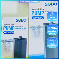 Máy lọc nước hồ cá treo trong hồ 4 tầng, hồ cao 30cm trở lên