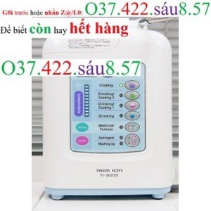 Máy lọc nước ion kiềm giàu Hydro Trim ion TI-9000