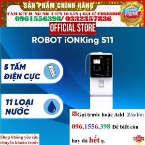 Máy lọc nước Ion kiềm Robot ionKing 511