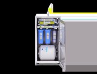 Máy lọc nước Kangaroo 7 lõi vỏ tủ Inox + đèn UV KG104