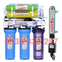 Máy lọc nước Kangaroo 8 lõi UV model KG108UV, lắp gầm chậu rửa