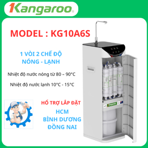 Máy lọc nước Kangaroo Hydrogen Slim nóng lạnh KG10A6S