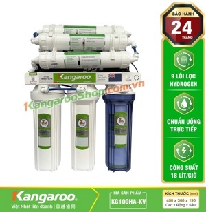 Máy lọc nước Kangaroo Hydrogen KG100HA không vỏ tủ