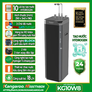 Máy lọc nước Kangaroo Hydrogen nóng lạnh Waterfall KG10W8