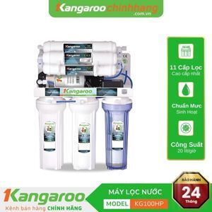 Máy lọc nước Kangaroo Hydrogen Plus KG100HP+Đèn UV - 10 lõi