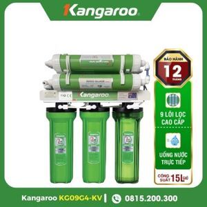 Máy lọc nước Kangaroo KG09G4 - 9 lõi, không vỏ