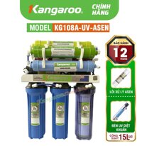 Máy lọc nước Kangaroo KG108A KV Tích hợp lõi Asen và Đèn UV