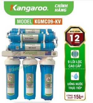 Máy lọc nước Kangaroo Macca KGMC09 - 9 cấp lọc, không tủ