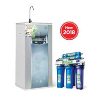 Máy lọc nước Kangaroo OMEGA+ KG02G4VTU 4 cốc lọc thô , 9 cấp lọc (Vỏ hoa Hàn Quốc)
