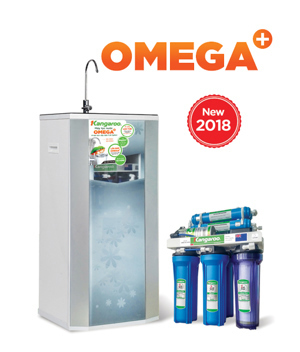 Máy lọc nước Kangaroo Omega+ KG01G4 có tủ