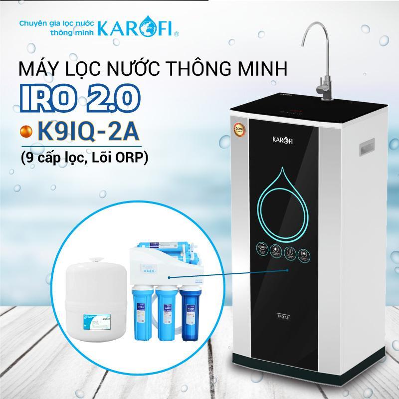 Máy lọc nước Karofi K9IQ-2A - IRO 2.0, 9 lõi