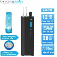 Máy lọc nước KAROFI KAE-S86 nóng lạnh ion kiềm 12 lõi lọc