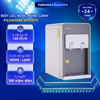 Máy lọc nước làm nóng lạnh mini để bàn mini nhập khẩu Fujihome WP507C, máy lọc nước 2 vòi gia đình siêu lọc UF 4 cấp loc