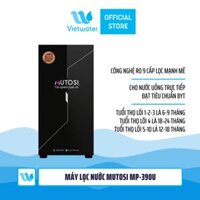 Máy lọc nước Mutosi MP-390U 9 lõi để gầm, tủ bếp, công suất 20l/h – bình áp ngoài máy