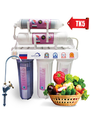 Máy lọc nước Nano Geyser 5 cấp lọc DHP-GK5 - Dùng cho nước giếng khoan