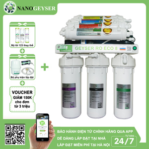 Máy lọc nước Nano Geyser RO Eco 8