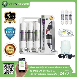 Máy lọc nước Nano Geyser Slim S8