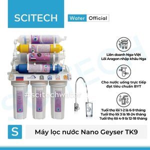 Máy lọc nước Nano geyser TK9