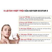 Máy lọc nước nano Geyser Ecotar 5  Bền