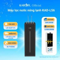 Máy lọc nước nóng lạnh 2 vòi 3 chế độ 10 lõi công nghệ Block Karofi KAD-L56 - Lắp đặt toàn quốc - Hàng chính hãng