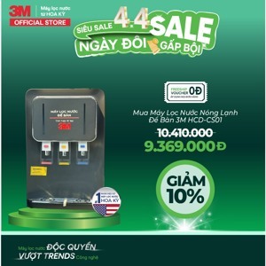 Máy lọc nước nóng lạnh để bàn 3M HCD-CS01