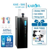 MÁY LỌC NƯỚC NÓNG LẠNH KAROFI HYDRO ION KAE-S86 NEW (12 lõi lọc)