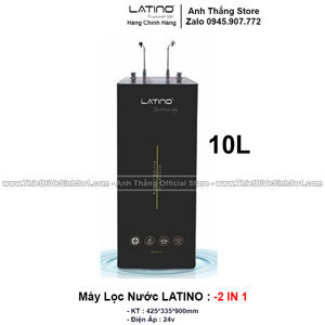 Máy lọc nước nóng lạnh RO Latino 2 in 1