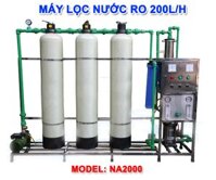 Máy lọc nước RO 200 lít/h cho nước nhiễm vôi NA2000