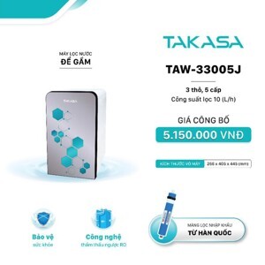 Máy lọc nước RO để gầm Takasa TAW-33005J