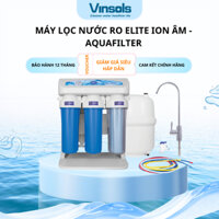 Máy lọc nước RO Elite ion âm hãng AQUAFILTER - NHẬP KHẨU CHÂU ÂU 100%