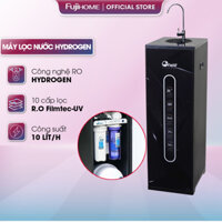 Máy lọc nước RO HYDROGEN 10 cấp lọc FujiE RO-1100UV CAB đèn UV diệt khuẩn, màng lọc RO Filmtec Mỹ công suất 10L/ giờ