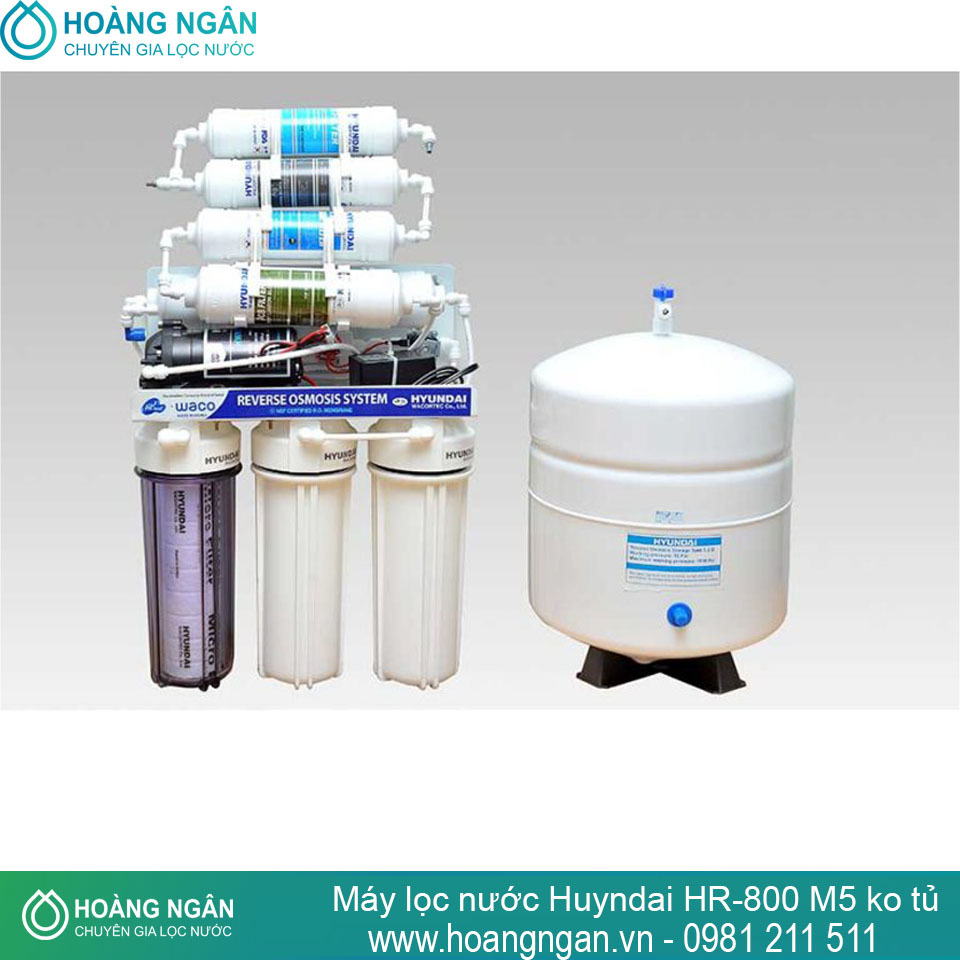 Máy lọc nước R.O Hyundai HR-800 M5 - không vỏ