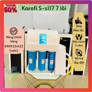 Máy lọc nước RO Karofi S-s117 - 7 lõi