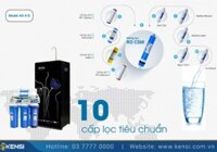 Máy lọc nước RO Kensi KS309G tủ 86 đỏ